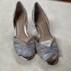 Sparkling Silver Women's Heels